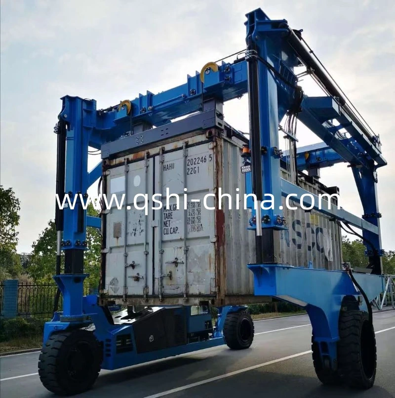 Automated Shipping Container Lift Straddle Carrier