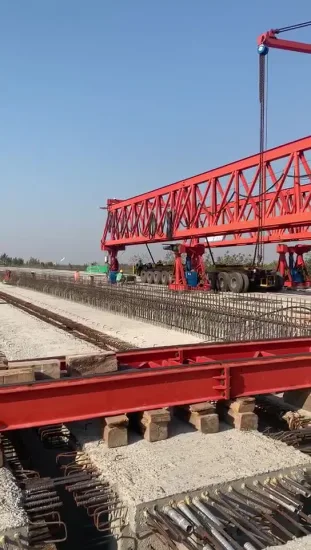 Grande capacidade de 100 toneladas guindaste de pórtico de montagem de ponte para venda